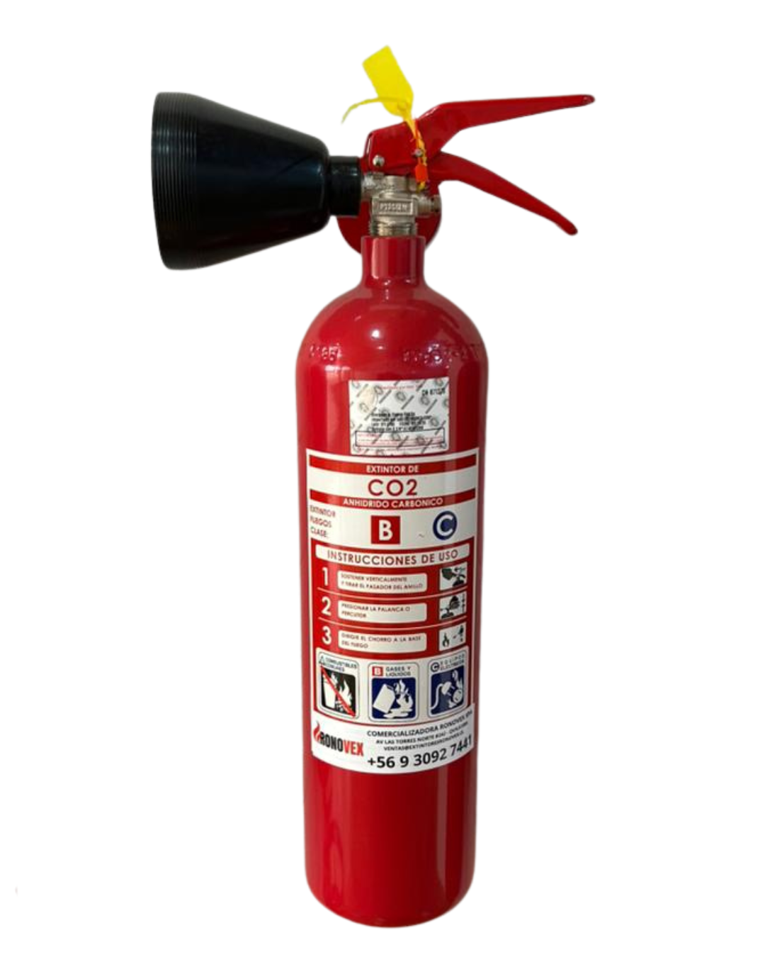Extintor Co2 2Kg